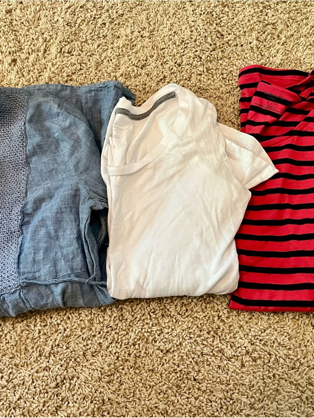 Set of 3 Maternity Long Sleeve Tops - Picture 1 of 4